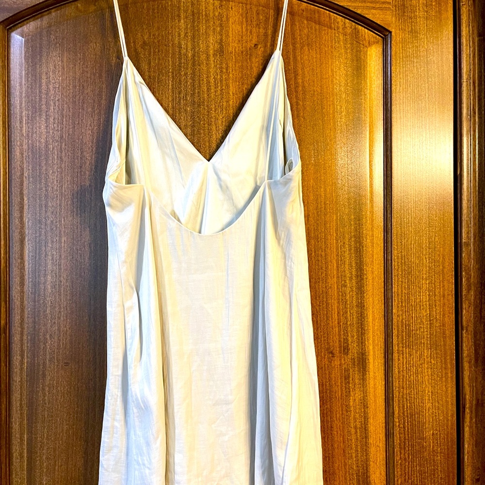 LOVERS+ Friends brand- very light greenish/tan spaghetti strap